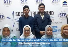 Institute for Demographic and Poverty Studies (IDEAS) Sambangi STF UIN Jakarta