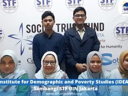 Institute for Demographic and Poverty Studies (IDEAS) Sambangi STF UIN Jakarta