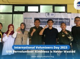 International Volunteers Day 2023, UIN Bervolunteer: Kindness is Never Wasted
