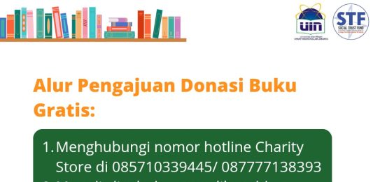 Charity Store STF Dukung Program Taman Baca: Terima Pengajuan dan Salurkan Buku Gratis