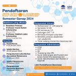 Pendaftaran STF Scholarship Semester Genap 2024 Telah Dibuka