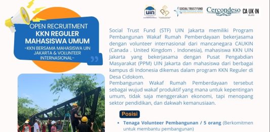 KKN Bareng Mahasiswa UIN & Volunteer Internasional
