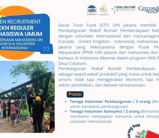 KKN Bareng Mahasiswa UIN & Volunteer Internasional