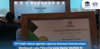STF Hadir dalam Agenda Laporan Bantuan Kemanusiaan Membasuh Luka Palestina yang digelar BAZNAS RI