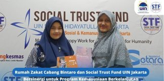 Rumah Zakat Cabang Bintaro dan Social Trust Fund (STF) UIN Jakarta Bersinergi untuk Program Kemanusiaan Berkelanjutan