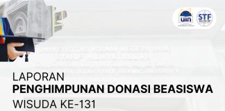 Penghimpunan Donasi Beasiswa Realtime – Wisuda 131 UIN Syarif Hidayatullah Jakarta
