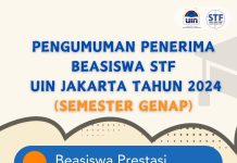 #BeasiswaSTFUINJakarta: Selamat kepada Penerima Beasiswa Semester Genap 2024!