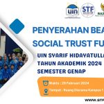 Penyerahan Beasiswa Tahun Akademik 2024 Semester Genap