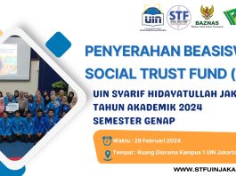 Penyerahan Beasiswa Tahun Akademik 2024 Semester Genap