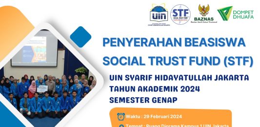 Penyerahan Beasiswa Tahun Akademik 2024 Semester Genap