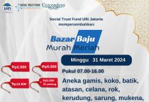 Bazar Baju Murah Meriah “Ramadhan Fair”