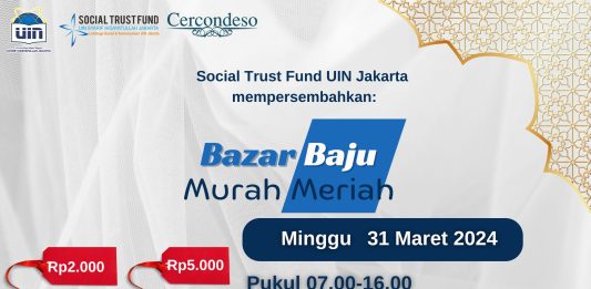 Bazar Baju Murah Meriah “Ramadhan Fair”