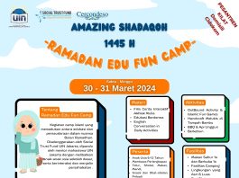 Domisili Cidokom – Ramadan Edu Fun Camp “Amazing Shodaqoh”