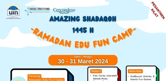 Ramadan Edu Fun Camp Bertemakan Amazing Shodaqoh