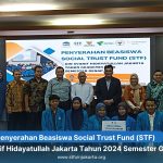 STF Gelar Acara Penyerahan Beasiswa Semester Genap 2024