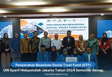 STF Gelar Acara Penyerahan Beasiswa Semester Genap 2024