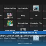Kajian Ramadhan STF #2: Mengelola Harta Untuk Kebahagiaan Bersama Perspektif Al-Qur’an