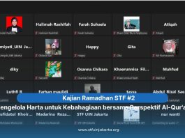 Kajian Ramadhan STF #2: Mengelola Harta Untuk Kebahagiaan Bersama Perspektif Al-Qur’an