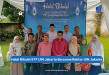 Halal Bihalal STF UIN Jakarta Bersama Rektor UIN Jakarta