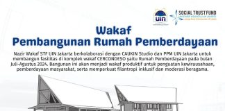 Tunaikan Wakaf untuk Bangun Rumah Pemberdayaan