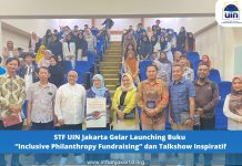 STF UIN Jakarta Gelar Launching Buku ”Inclusive Philanthropy Fundraising” dan Talkshow Inspiratif