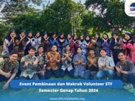 Event Makrab dan Pembinaan Volunteer STF UIN Jakarta Semester Genap Tahun 2024