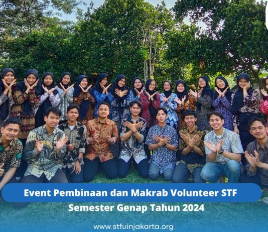 Event Makrab dan Pembinaan Volunteer STF UIN Jakarta Semester Genap Tahun 2024