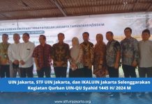 UIN Jakarta, STF UIN Jakarta, dan IKALUIN Jakarta Selenggarakan Kegiatan Qurban UIN-QU Syahid 1445 H/ 2024 M
