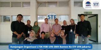 Kunjungan Organisasi LTSK FEBI UIN SMH Banten Ke STF UIN Jakarta