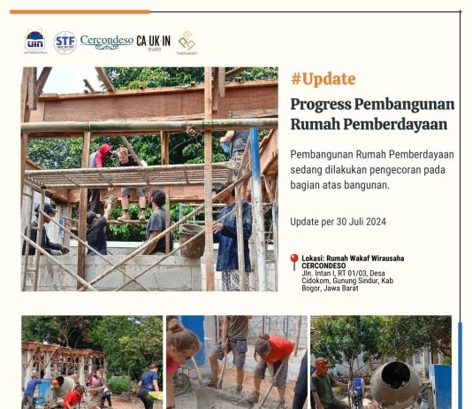 #Update Progress Pembangunan Rumah Pemberdayaan 31 Juli – 7 Agustus 2024