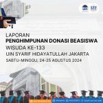 Penghimpunan Donasi Beasiswa Realtime – Wisuda 133 UIN Syarif Hidayatullah Jakarta