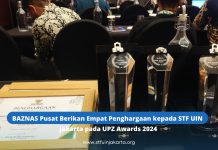 BAZNAS Pusat Berikan Empat Penghargaan kepada STF UIN Jakarta pada UPZ Awards 2024