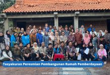 Tasyakuran Peresmian Pembangunan Rumah Pemberdayaan