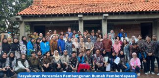 Tasyakuran Peresmian Pembangunan Rumah Pemberdayaan