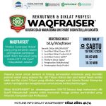 Rekrutmen dan Diklat Profesi WAQFRAISER® oleh Social Trust Fund UIN Jakarta