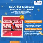 STF UIN Jakarta Bangga! Ibrahim Bikhorohman Raih Medali Emas di Peparnas XVII Solo