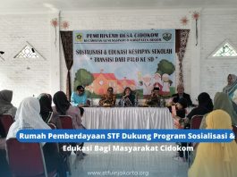 Rumah Pemberdayaan STF Dukung Program Sosialisasi & Edukasi Bagi Masyarakat Cidokom