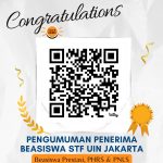 Pengumuman Penerima Beasiswa STF Tahun 2025