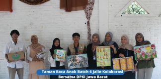 Taman Baca Anak Batch 6 Jalin Kolaborasi Bersama DPKI Jawa Barat