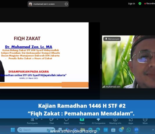 Kajian Ramadhan 1446 H STF #2 : “Fiqh Zakat : Pemahaman Mendalam”
