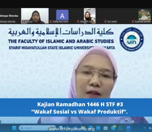 Kajian Ramadhan 1446 H STF #3 : “Wakaf Sosial vs Wakaf Produktif”