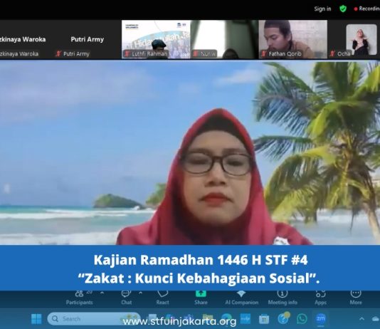 Kajian Ramadhan 1446 H STF #4 : “Zakat : Kunci Kebahagiaan Sosial”