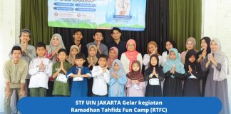 STF UIN Jakarta Gelar Ramadhan Tahfidz Fun Camp (RTFC) untuk Anak-Anak