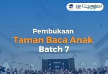 Sambut Gelombang Volunteer Baru, Taman Baca Anak CERCONDESO Batch ke Tujuh Gelar Pembukaan
