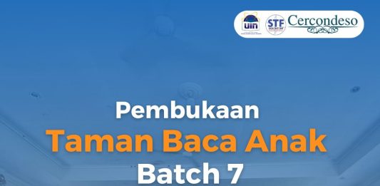 Sambut Gelombang Volunteer Baru, Taman Baca Anak CERCONDESO Batch ke Tujuh Gelar Pembukaan