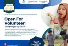 OPEN RECRUITMENT VOLUNTEER!