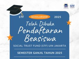 Pendaftaran Beasiswa STF UIN Jakarta Semester Ganjil Resmi Dibuka!