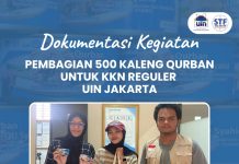 STF Salurkan 500 Kaleng UIN-Qu Syahid Untuk KKN Reguler UIN Jakarta 2025