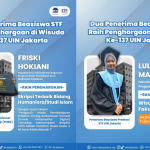 Dua Srikandi Penerima Beasiswa STF Raih Penghargaan Wisudawan dan Skripsi Terbaik