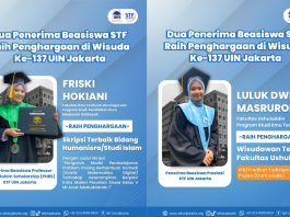 Dua Srikandi Penerima Beasiswa STF Raih Penghargaan Wisudawan dan Skripsi Terbaik